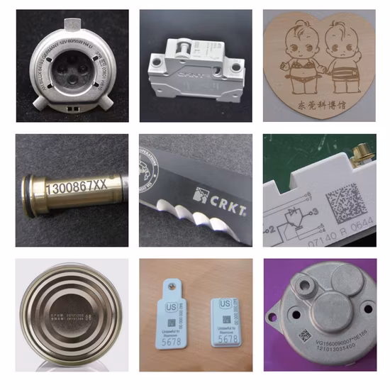 Prezzo di fabbrica economico della macchina per marcatura laser CO2/UV/fibra in Cina per metallo, acciaio, ferro, alluminio, PVC, tastiera, incisione di cuscinetti