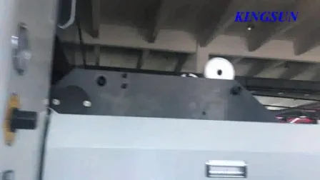 Macchina da taglio per fogli di carta con doppio coltello rotante con servocomando KS-M